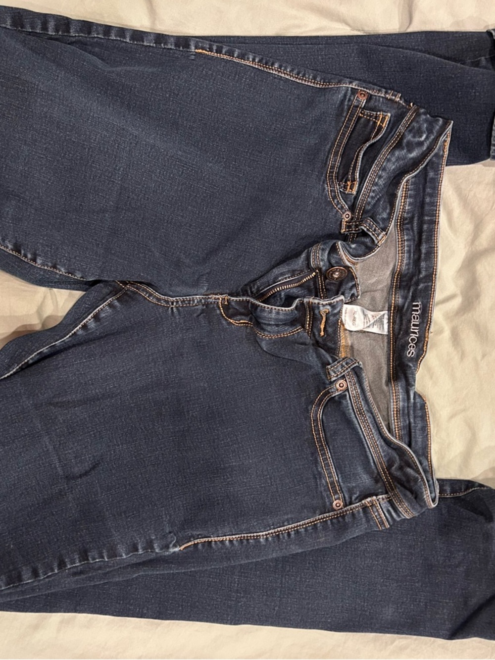 Maurices Men's Dark Indigo Slim Straight Jeans